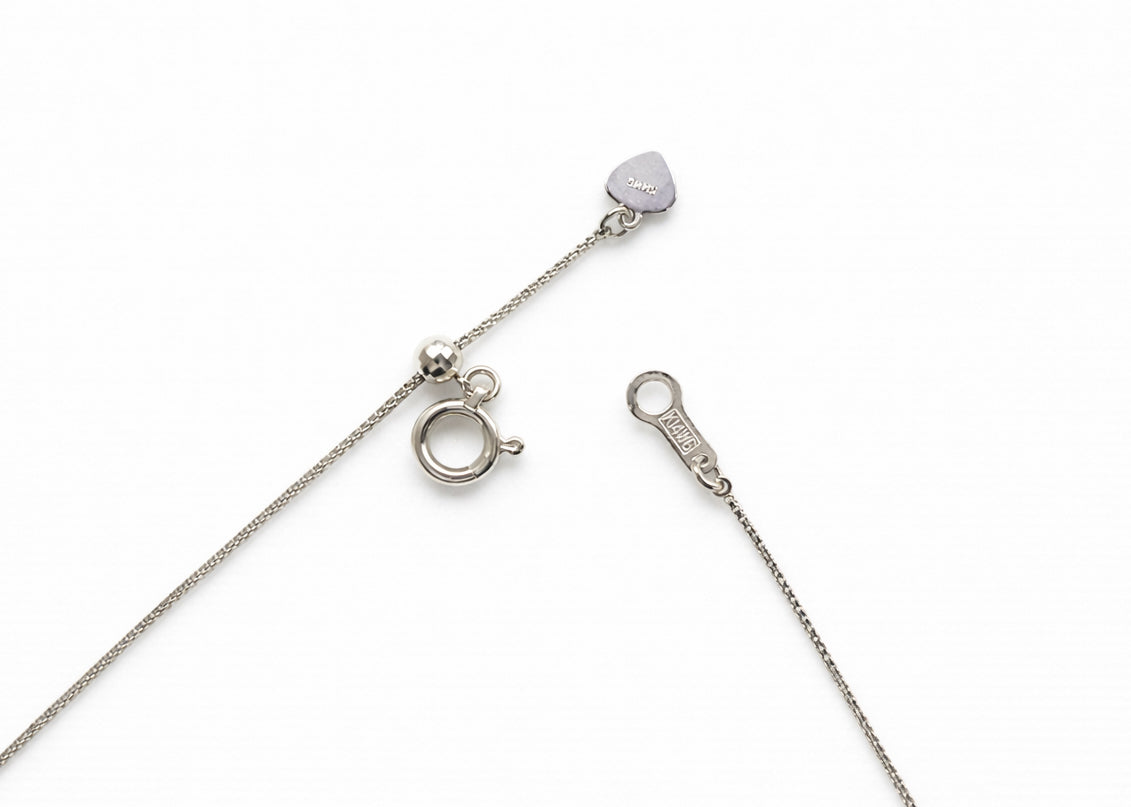 海蛍8.5mmK14WGペンダント