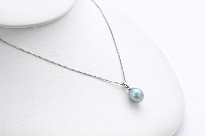 海蛍8.5mmK14WGペンダント